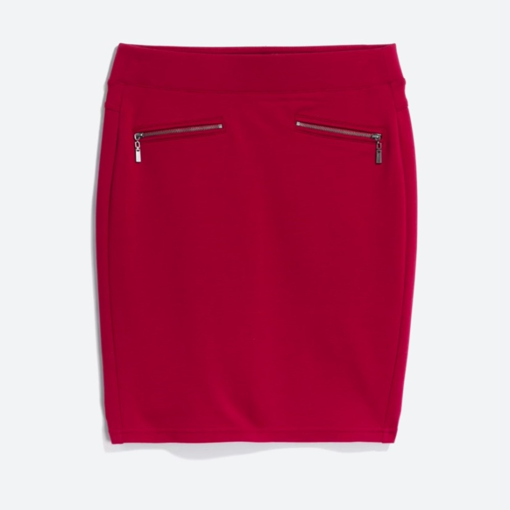 Rina detail zipper skirt